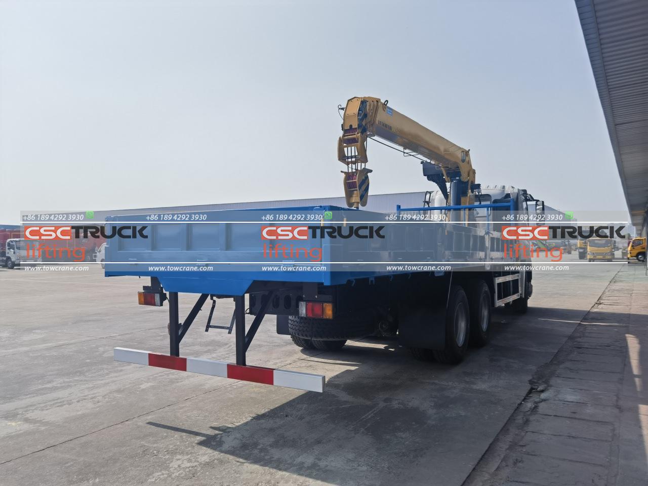 Ісузу 12 Телескопічний кран-вантажівка Ton (9) ISUZU 12 Ton Truck Telescopic Crane (9)