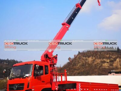 12 Wheelers 12 Ton Truck Telescopic Crane (2)