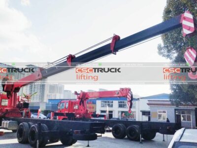 12 Wheelers 12 Ton Truck Telescopic Crane (3)
