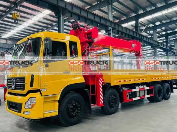 12 Wheelers 14 Ton Truck Telescopic Crane (2)