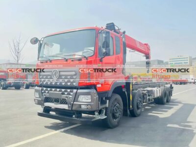 12 Wheelers 18 Ton Truck Telescopic Crane (2)