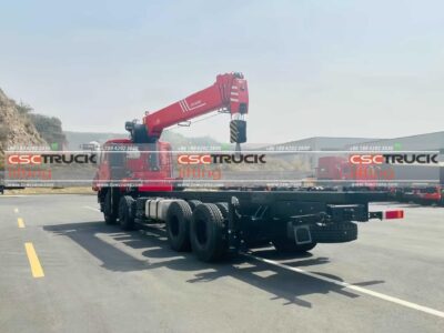 12 Wheelers 18 Ton Truck Telescopic Crane (3)