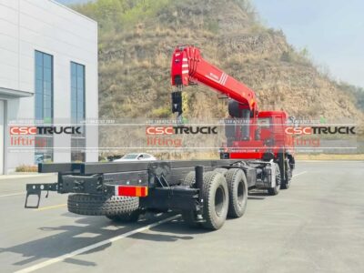12 Wheelers 18 Ton Truck Telescopic Crane (4)