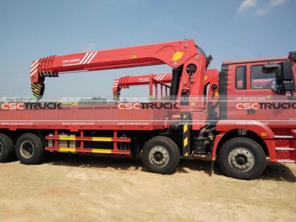12 Wheelers 20 Ton Truck Telescopic Crane (3)
