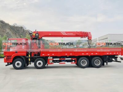 12 Wheelers 20 Ton Truck Telescopic Crane (4)