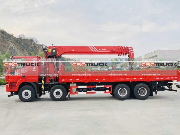 12 Wheelers 20 Ton Truck Telescopic Crane (4)
