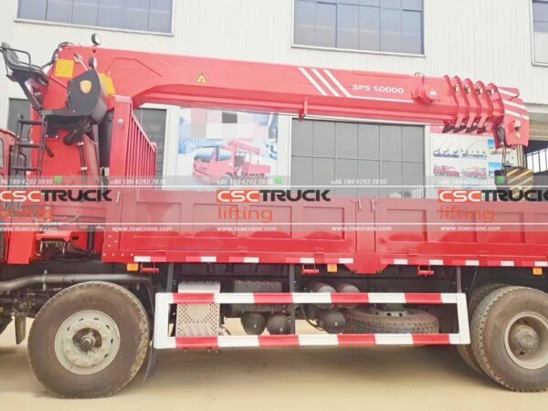 12 Wheelers 20 Ton Truck Telescopic Crane (5)