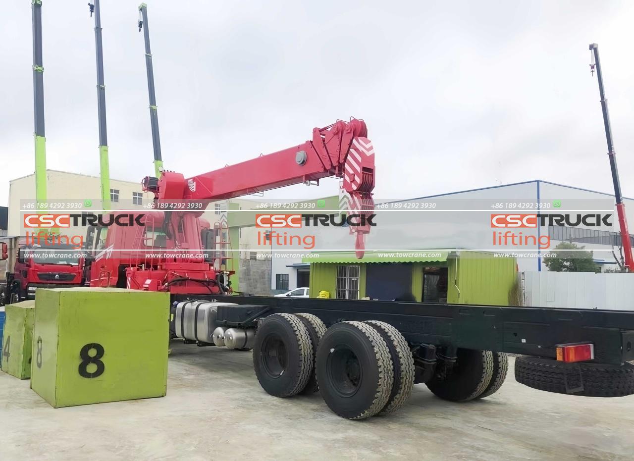 12 Wheelers Truck Telescopic Crane 14 Tonelada (3) 12 Wheelers Truck Telescopic Crane 14 Ton (3)