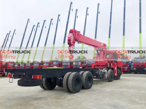 12 Wheelers LKW-Teleskopkran 14 Tonne (4)