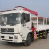 5 Tonelada 6 Wheelers Truck Telescopic Crane