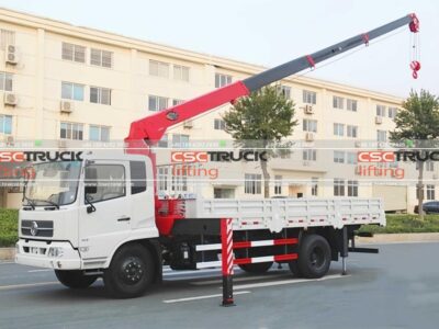 5 Ton 6 Wheelers Truck Telescopic Crane (4)