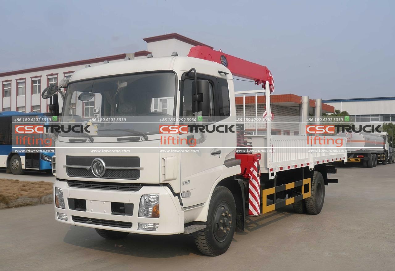 5 ቶን 6 Wheelers መኪና ቴሌስኮፒክ ክሬን 5 Ton 6 Wheelers Truck Telescopic Crane