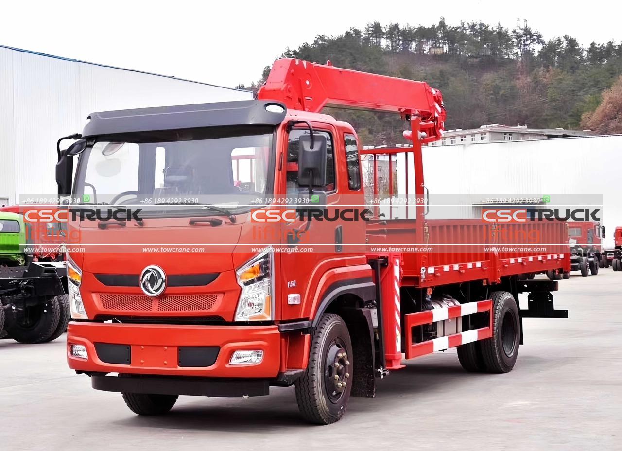 5 ቶን የጭነት መኪና ቴሌስኮፒክ ክሬን (2) 5 Ton Truck Telescopic Crane (2)