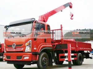 5 တန်ထရပ် Telescopic Crane