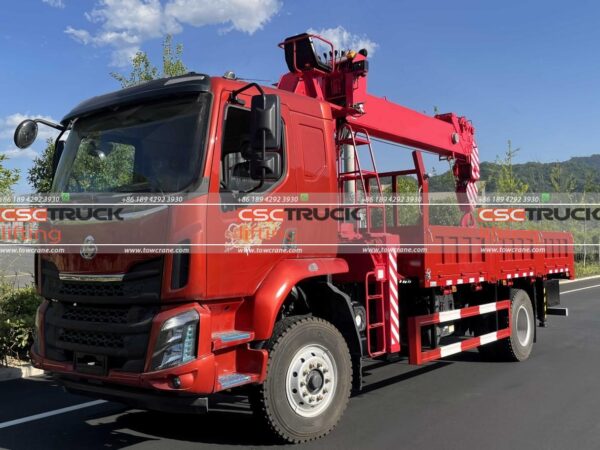 6 Roulants 10 Grue télescopique de camion de tonne (2)