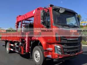 6 ဘီးသမား 10 တန်ထရပ် Telescopic Crane