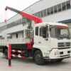 6 Nā huila 6 Ton Truck Telescopic Crane