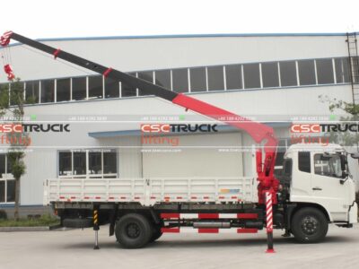 6 Wheelers 6 Ton Truck Telescopic Crane (3)