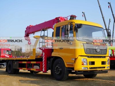 6 Wheelers 8 Ton Truck Telescopic Crane (2)
