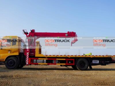 6 Wheelers 8 Ton Truck Telescopic Crane (3)