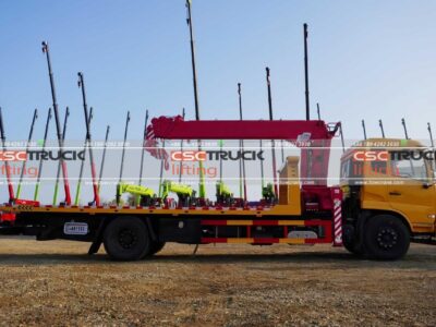 6 Wheelers 8 Ton Truck Telescopic Crane (4)