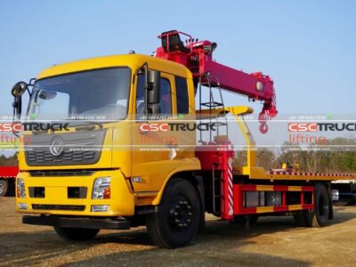6 Wheelers 8 Ton Truck Telescopic Crane