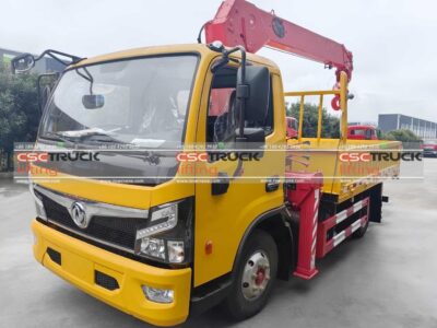 6 Wheelers Truck Telescopic Crane 5 Ton