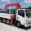 ISUZU 5 Grúa telescópica u kisbuuts'o' tonelada