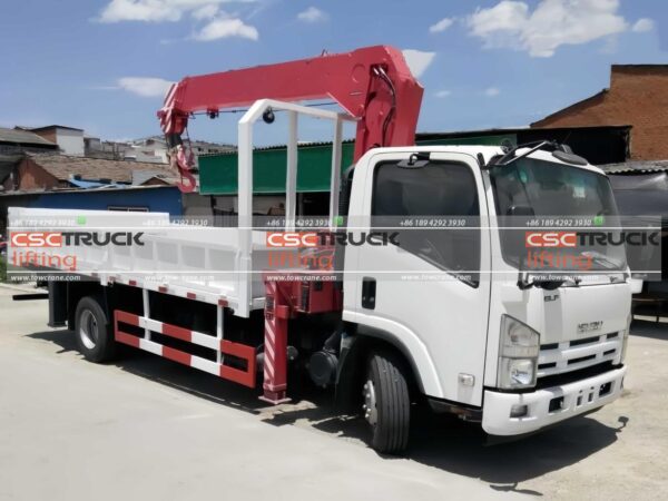 ISUZU 5 Ton Truck Telescopic Crane