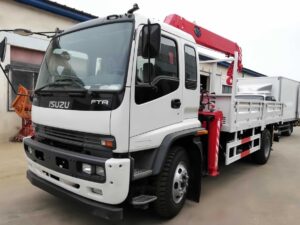 ISUZU FTR 6 တန်ထရပ် Telescopic Crane