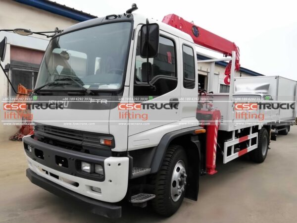ISUZU FTR 6 Ton Truck Telescopic Crane