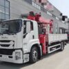 ISUZU GIGA 8 ቶን የጭነት መኪና ቴሌስኮፒክ ክሬን