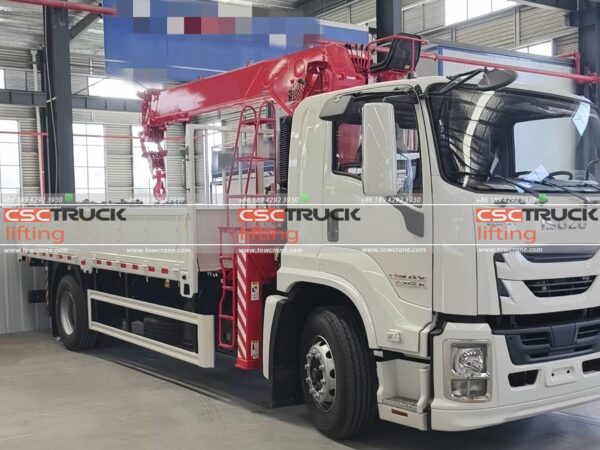 ISUZU GIGA 8 Ton Truck Telescopic Crane (2)