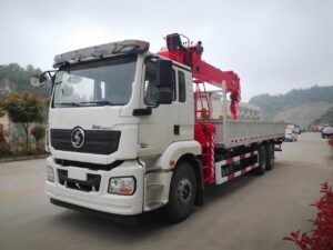 Shacman h3000 12 Kren teleskopik ton