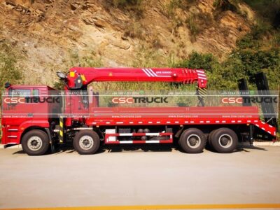 SHACMAN M3000 20 Ton Truck Telescopic Crane (3)
