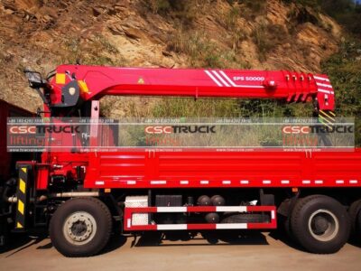 SHACMAN M3000 20 Ton Truck Telescopic Crane (7)