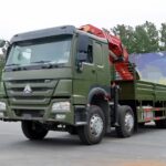 Wha휠러nanc톤 너클 붐 크레인ed for the circuit maintenance of special vehicles? 12 Wheelers 16 Ton Knuckle Boom Crane (2)