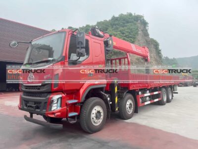 12 Wheelers 16 Ton Truck Telescopic Crane