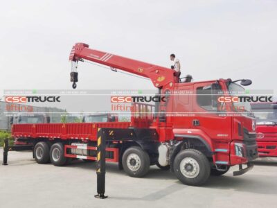12 Wheelers 16 Ton Truck Telescopic Crane (5)