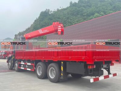 12 Wheelers 16 Ton Truck Telescopic Crane (6)