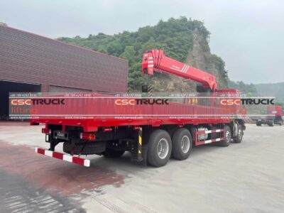 12 Wheelers 16 Ton Truck Telescopic Crane (7)