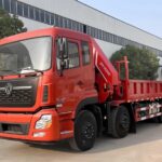 Co dělat, když je malý autojeřáb „nestabilní" během práce? 12 Wheelers 20 Ton Knuckle Boom Crane