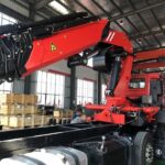 Veoautokraana diiselmootori müra rikete diagnostika ja tõrkeotsingu meetodid 12 Wheelers 20 Ton Knuckle Boom Crane (6)