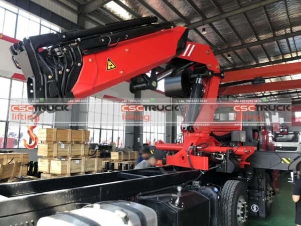 12 Wheelers 20 Ton Knuckle Boom Crane (6)