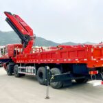 BasTekerturaTon Knuckle Boom Craneruck-Mounted Crane Transporters 12 Wheelers 20 Ton Knuckle Boom Crane (7)