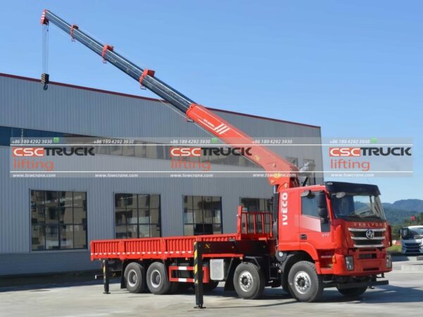 12 Grue télescopique pour camion Wheelers 16 Tonne (3)