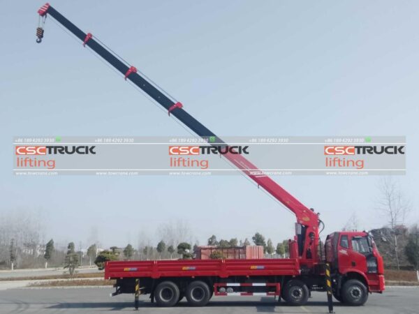 12 Grue télescopique pour camion Wheelers 16 Tonne (4)