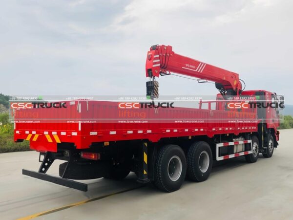 12 Grue télescopique pour camion Wheelers 18 Tonne (6)