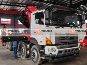 HINO 20 טון קנוקל בום קריין (2)