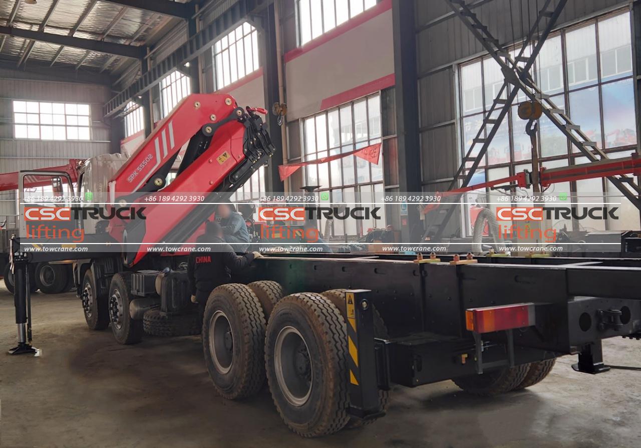 HINO 20 טון קנוקל בום קריין (3) HINO 20 Ton Knuckle Boom Crane (3)